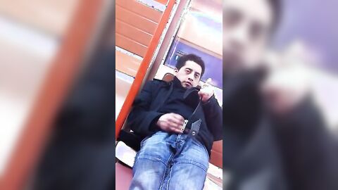 Big-Cock Str8 Guy Outdoor Play