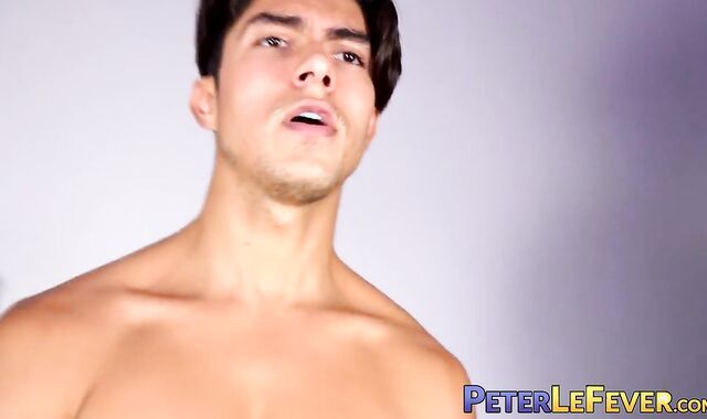 Alfonso Osnaya is plowed by trainer Jessie Lee in gym fuck scene