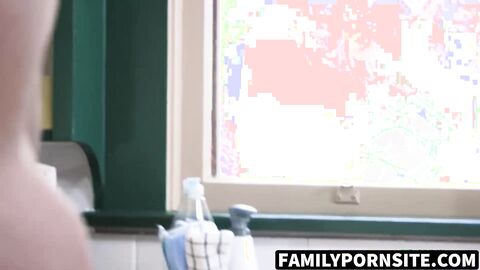 FamilyPornSite.com - Dale Savage creampies my ass while I swallow Gregs dick