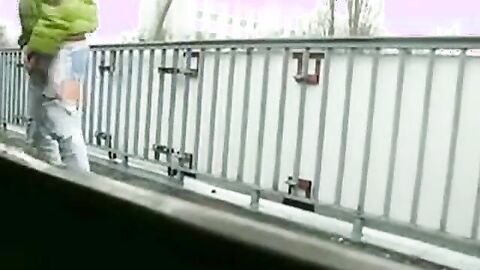 Amateur Outdoor Ficken mit Zwei Deutschen