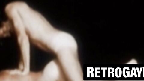 Hairy gay man speared by lovers freakishly long dick