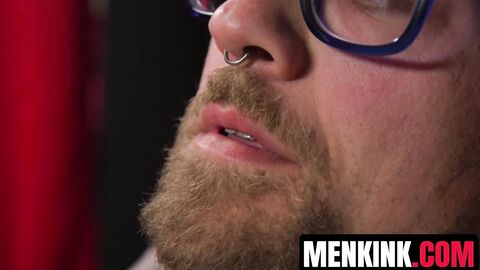 Two men edge Jay Austin with a vibrator and deny his release