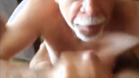 Grandpas Enjoying Blowjobs - Amateur Daddy Series