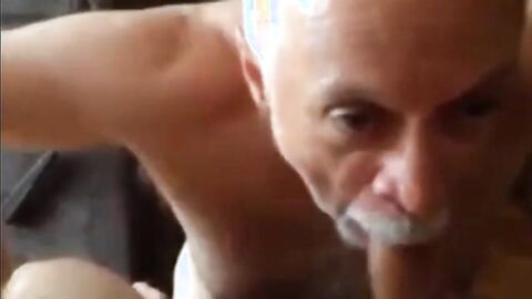 Grandpas Enjoying Blowjobs - Amateur Daddy Series