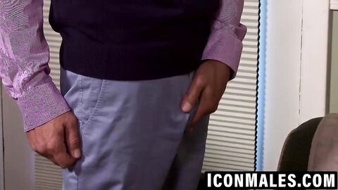 Hairy Brendan Patrick craves Rodney Steele's thick cock