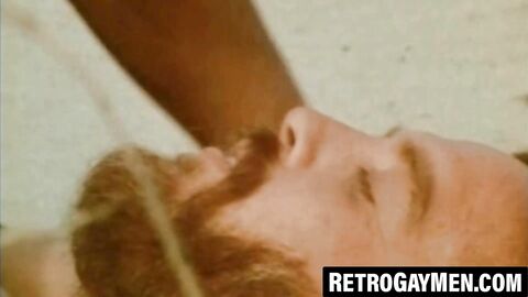 Cherokee gay makes love in sixty nine with hairy vintage man