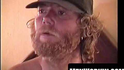 Dirty bum Lee Bond jacks his cock for cash