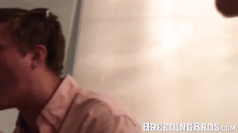 Heart broken frat man got his ass teared up by horny friends