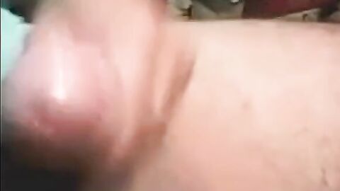 Fat Uncut Latino Daddy Shoots Thick Load