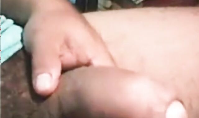 Fat Uncut Latino Daddy Shoots Thick Load