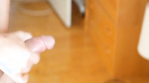 Twink Creamy Orgasm with a Buttplug