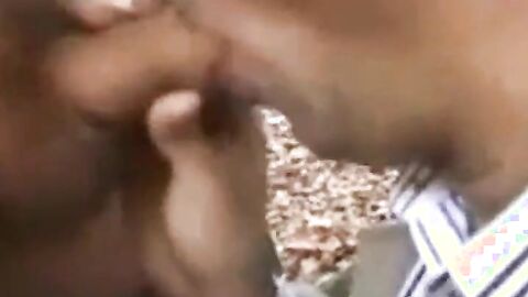 Old Daddies Sucking Outdoors