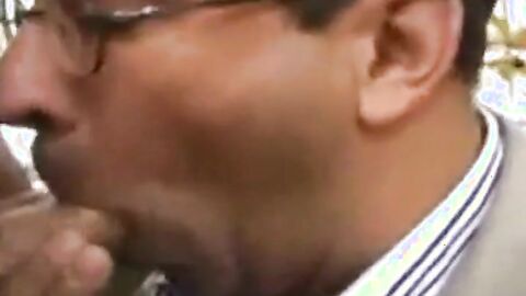 Old Daddies Sucking Outdoors