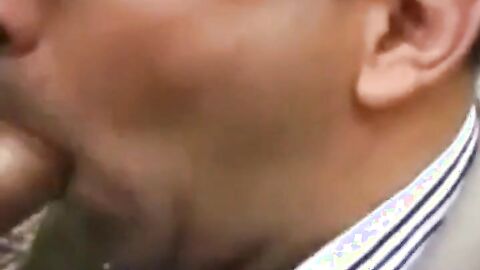 Old Daddies Sucking Outdoors