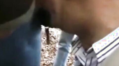 Old Daddies Sucking Outdoors