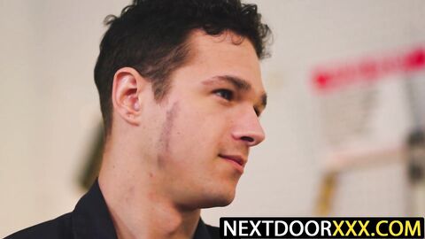 NextDoorXXX.com - Carter Woods' dick slurped by Jayden Marcos
