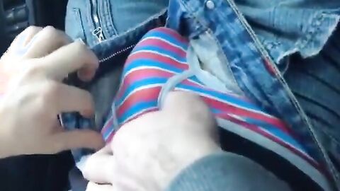 Roadside Fun: Sucking & Stroking