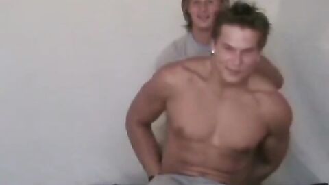 Peytonâs golden muscles tremble under relentless tickling