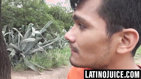 Paid Latino takes doggystyle pounding in POV