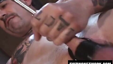 Steve Cannon satisfies cock stuffing fetish with tools