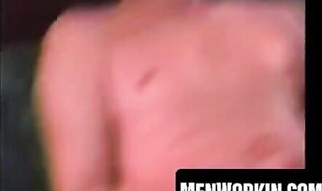 Ugly Joe pleasures himself until he blows cum