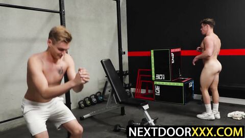 NextDoorXXX.com - Ashton Silvers drills Kyle Fletcher's ass