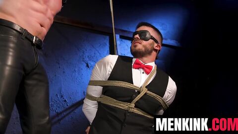 Vander Pulaski bound and fucked by jealous stepbrother Pierce Paris