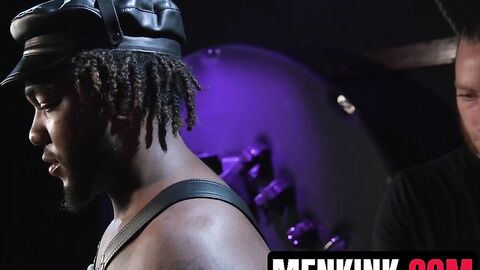 BBC hunk Ace Rockwoods first time bound ends in relentless teasing