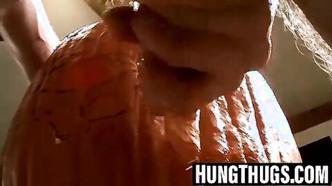 Billy and Chain share a private Halloween treat