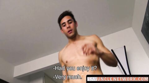 SayUncleNetwork.com - Handsome straight Latino raw banged for money till he cums hard