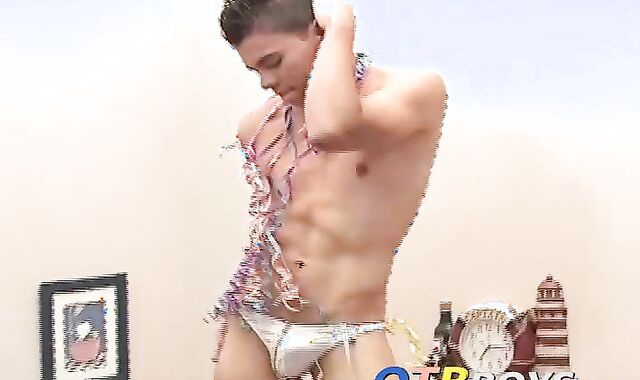 Roman and big dick Sebastian handling each others cocks