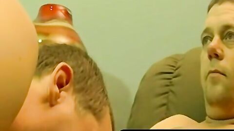JoeSchmoeXXX.com - Amateur youngster drains mature cock with eager sucking