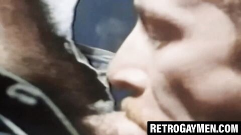 Muscled gays service glory holes with hungry mouths