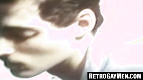 Muscled gays service glory holes with hungry mouths