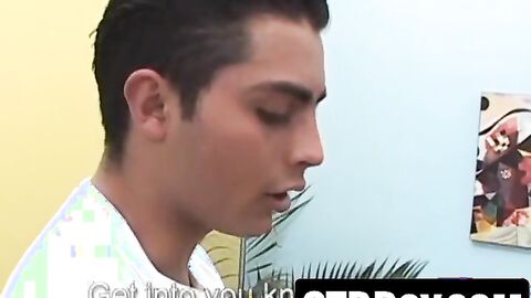 Eager amateur twink rides fat cock like a pro