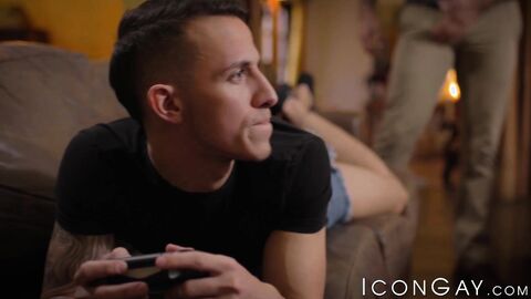 Drew Sebastian rims and drills his stepsons Zeno Rey and Des Irezs sweet ass