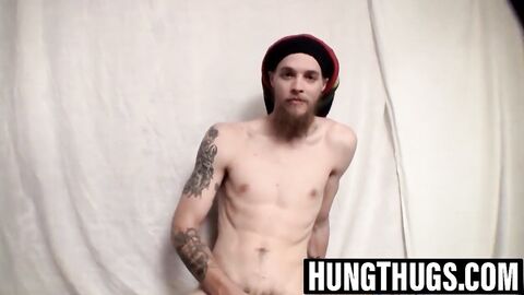 Straight punk York Reid works up big messy floor load