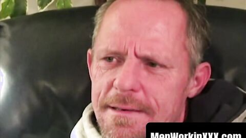 MenWorkinXXX.com - Old amateur grandpa loves stroking his cock for our pleasure inten