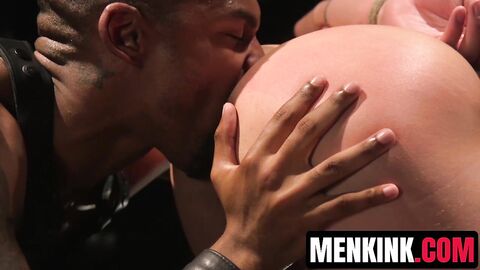 Jacen Zhu trains virgin Vincent OReilly with electrified anal torment