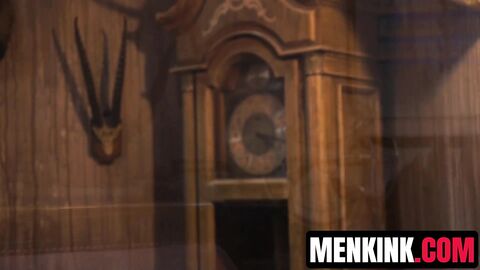 Stepson Pierce Paris shoves his dick down into Dale Savages throat