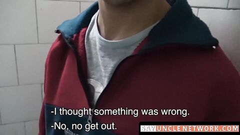 SayUncleNetwork.com - Straight Latino sucks and barebacked in shady bathroom