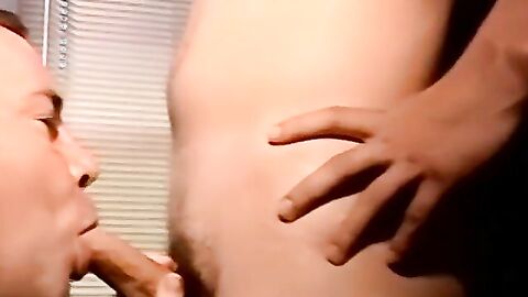 JoeSchmoeXXX.com - Young amateur drained completely by deviant mature gay's mouth