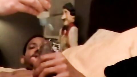 JoeSchmoeXXX.com - Mature homosexual takes big black cock deep and raw