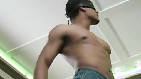 MaskXXX.com - Hunky Latino stud's self-touch and solo wanking