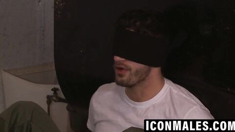 Alexander pulls Sam's thick cock into his hungry mouth