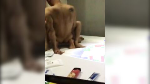 Older Japanese Gay Man Barebacks Twink