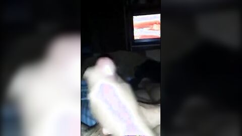 Me and a Friend Stroking Our Big Cocks Together