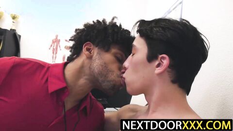 NextDoorXXX.com - Tony Genius Cameron Neutron interracial dick swap