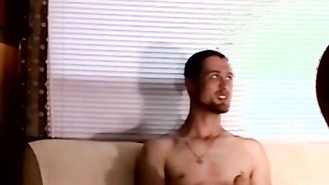 JoeSchmoeXXX.com - Big cocked amateur fills black gay's mouth with a hot load