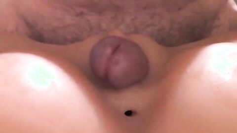 Sextoy Fun: Cumming with My Fake Pussy from Behind